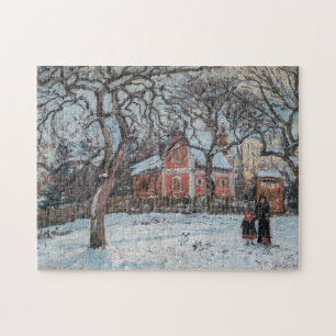 Camille Pissarro - Chataigniers a Louvecienne Pussel