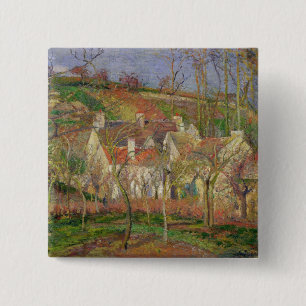 Camille Pissarro de röda taken, eller tränga Knapp