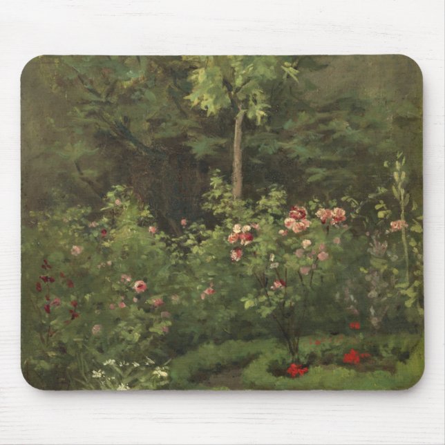 Camille Pissarro | en roträdgård Musmatta (Framsidan)
