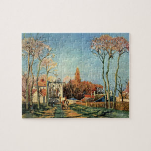 Camille Pissarro Entrance till byn Voisins Pussel