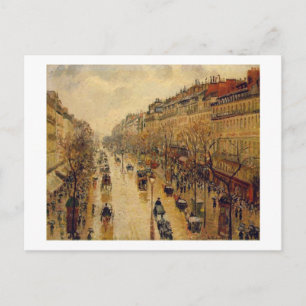Camille Pissarro Fine Art Impressionist-kort, Gif Vykort