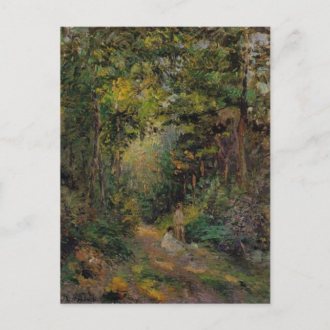 Camille Pissarro Fine Art Tees, Cards och presente Vykort (Framsida)