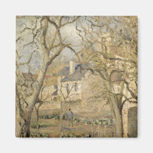 Camille Pissarro   grönsakträdgården, 1878 Magnet
