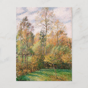Camille Pissarro - Hösten, Poplars, Eragny Vykort