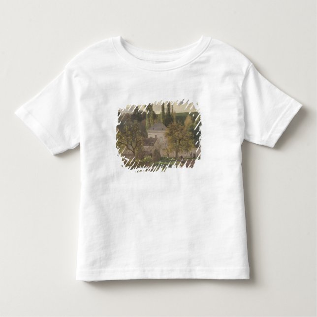 Camille Pissarro | hus i eremitboningen, Pontois T Shirt (Framsida)