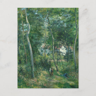 Camille Pissarro Kant i Skogen nära L'Hermitage Vykort