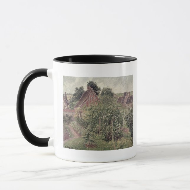 Camille Pissarro | landskap med stugatak, 1 Mugg (Vänster)