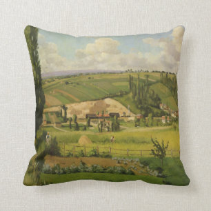 Camille Pissarro Landskap vid Patis, Pontoise Kudde