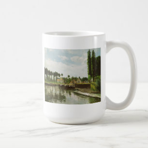 Camille Pissarro låsa på Pontoise Kaffemugg
