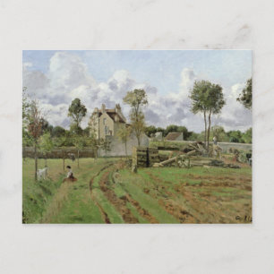 Camille Pissarro   Liggande, Louveciennes, c.1872 Vykort