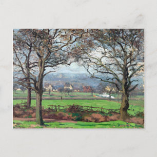 Camille Pissarro Near Sydenham Backe Vykort