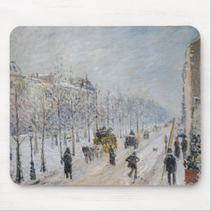 Camille Pissarro - Outer Boulevards, Snö Effect Musmatta