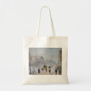 Camille Pissarro - Outer Boulevards, Snö Effect Tygkasse