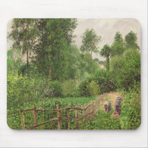 Camille Pissarro Paysage, arbetar tillfälligt Musmatta