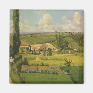 Camille Pissarro   Paysage aux Patis, Pointoise Magnet