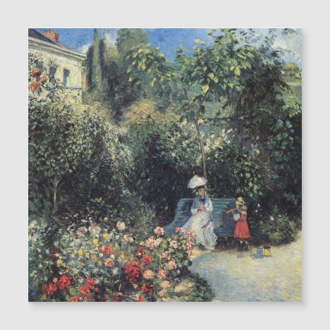 Camille Pissarro Pontoise Garden (Framsida)