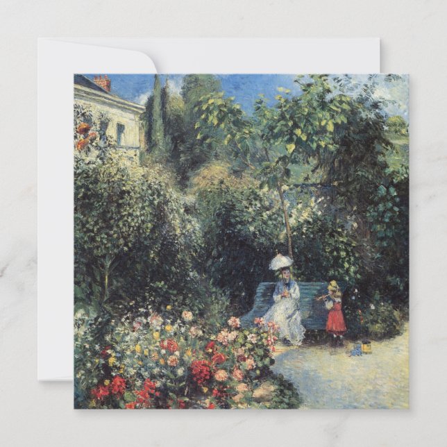 Camille Pissarro Pontoise Garden (Framsida)