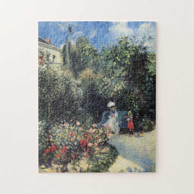 Camille Pissarro Pontoise Garden Pussel (Vertikal)