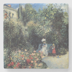 Camille Pissarro Pontoise Garden Stenunderlägg