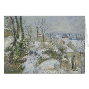 Camille Pissarro - Rabbit Warren vid Pontoise, Sn Hälsningskort