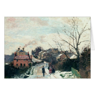 Camille Pissarro   rävbacke, övreNorwood, 1870 Hälsningskort
