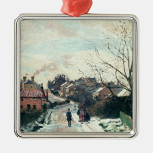 Camille Pissarro rävbacke, övreNorwood, 1870 Julgransprydnad Metall