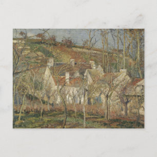 Camille Pissarro - Röda tak, hörnet av en by Vykort