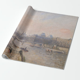 Camille Pissarro - Seine och Louvre Presentpapper