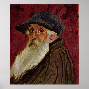 Camille Pissarro Självporträtt 1898 selfportrait Poster