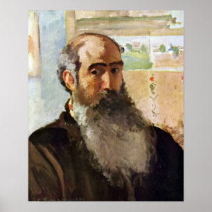 Camille Pissarro - Självporträtt Poster