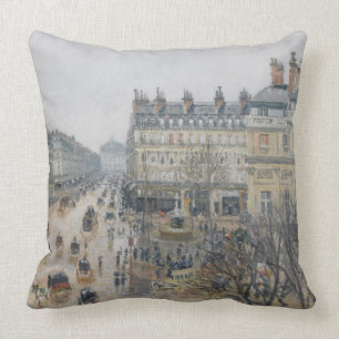 Camille Pissarro ställe du Theatre Francais, Kudde