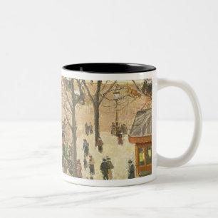 Camille Pissarro ställe du Theatre Francais, Två-Tonad Mugg