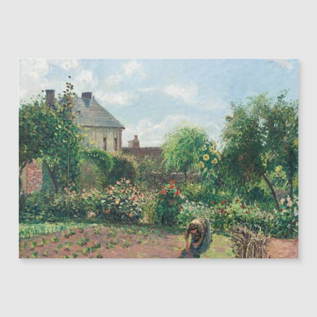 Camille Pissarro The Artists Garden at Eragny (Framsida)