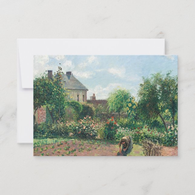 Camille Pissarro The Artists Garden at Eragny (Framsida)