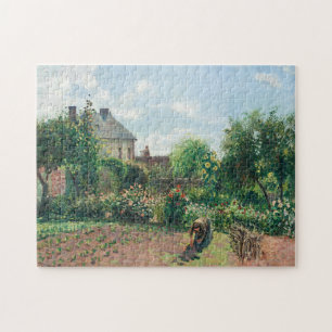 Camille Pissarro The Artists Garden at Eragny Pussel