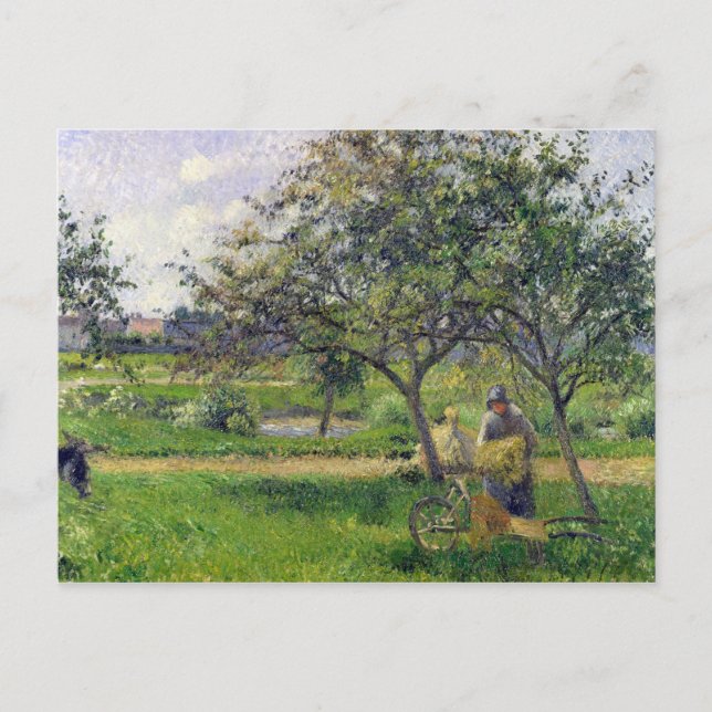 Camille Pissarro | Trillebäran, Fruktträdgård, c.1 Vykort (Framsida)