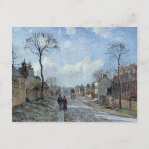 Camille Pissarro   Vägen till Louveciennes, 1872 Vykort