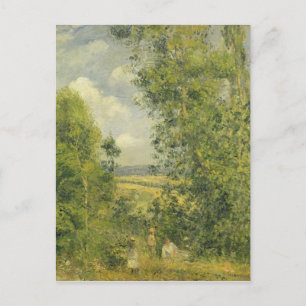 Camille Pissarro   Vila i ängen Vykort