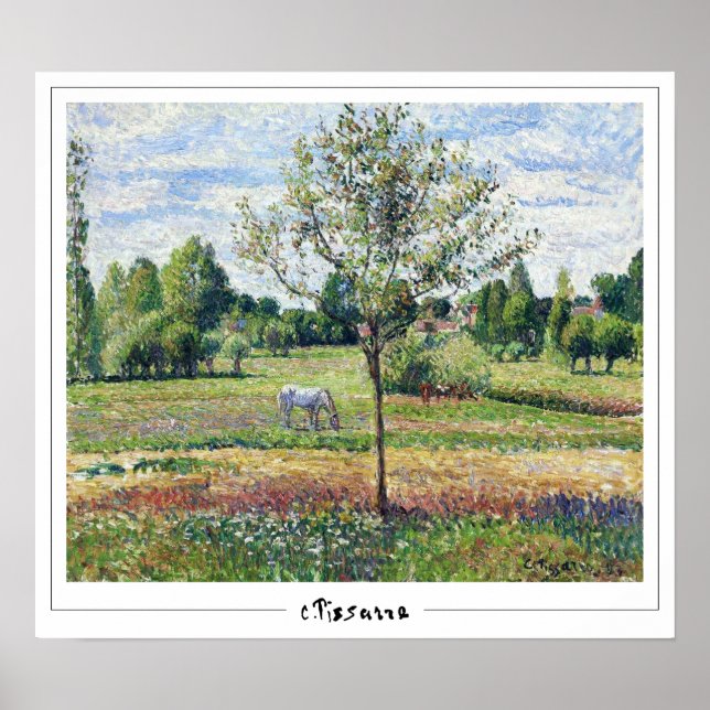Camille Pissarro Zedign Art Poster #102 (Framsidan)