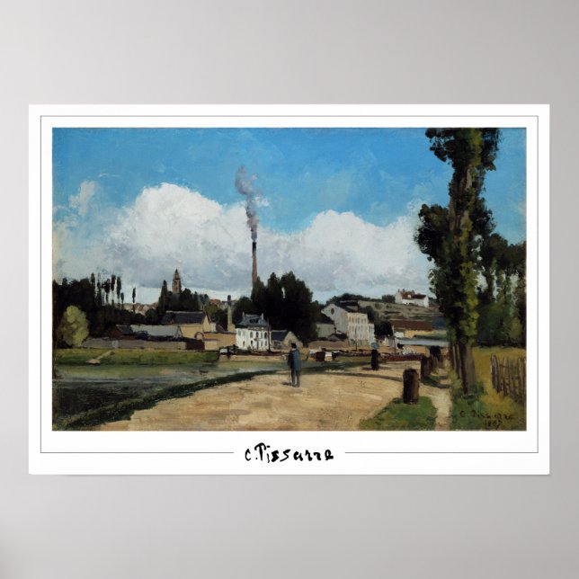 Camille Pissarro Zedign Art Poster #13-2 (Framsidan)