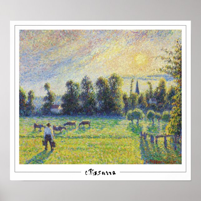 Camille Pissarro Zedign Art Poster #174-2 (Framsidan)