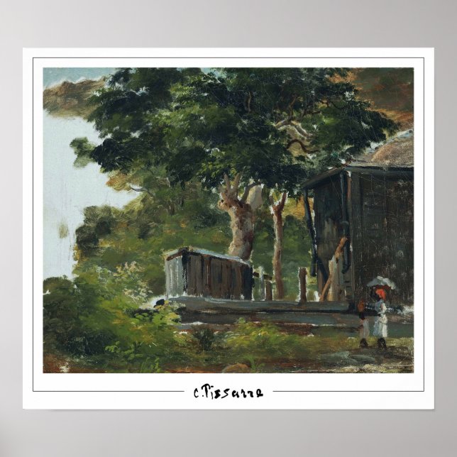 Camille Pissarro Zedign Art Poster #204 (Framsidan)