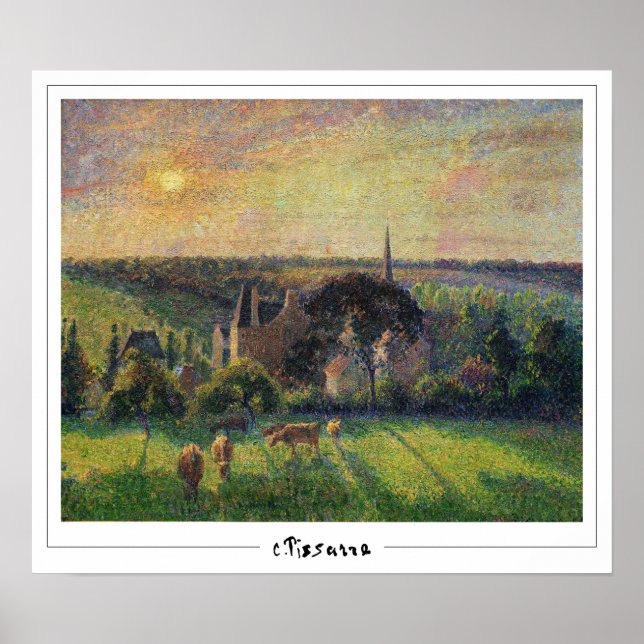Camille Pissarro Zedign Art Poster #245-2 (Framsidan)