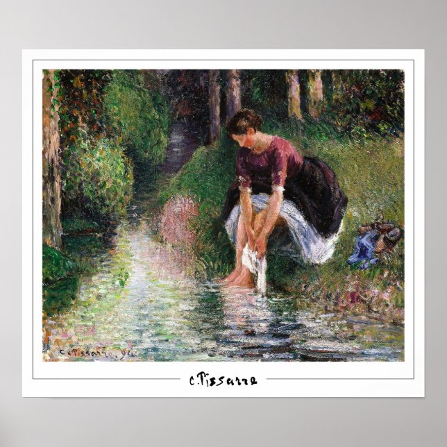 Camille Pissarro Zedign Art Poster #258-2 (Framsidan)