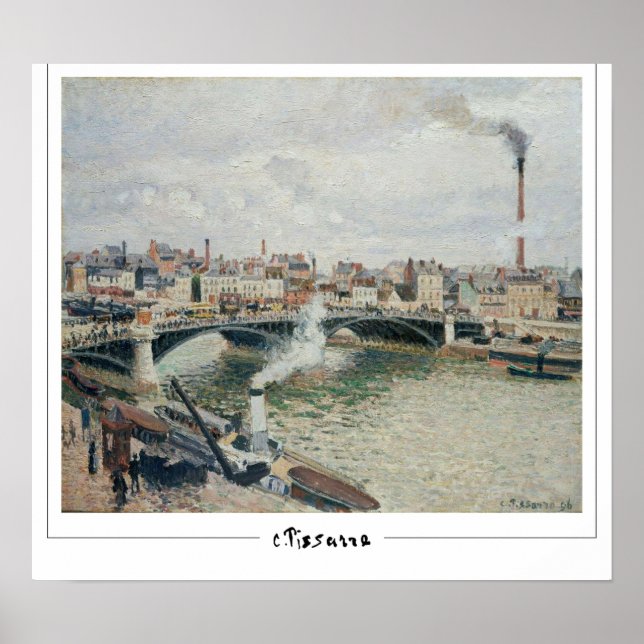 Camille Pissarro Zedign Art Poster #28 (Framsidan)