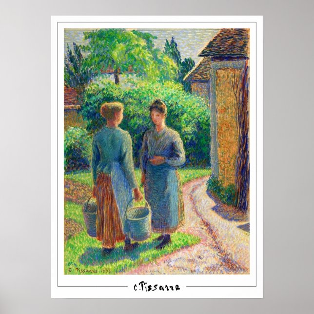 Camille Pissarro Zedign Art Poster #295-2 (Framsidan)