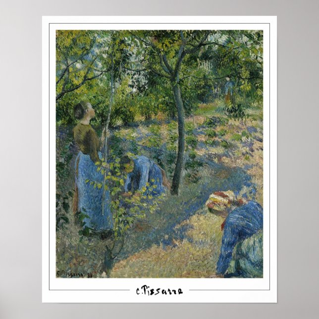 Camille Pissarro Zedign Art Poster #30 (Framsidan)