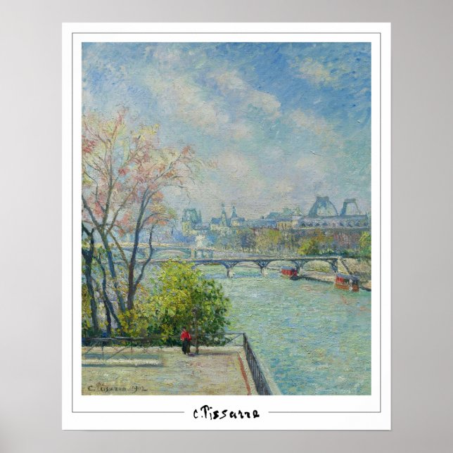 Camille Pissarro Zedign Art Poster #304 (Framsidan)