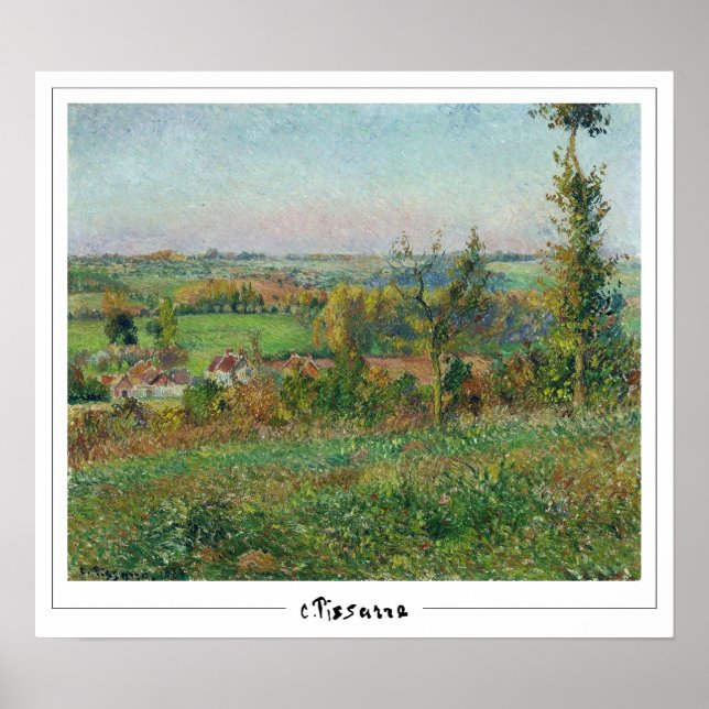 Camille Pissarro Zedign Art Poster #31 (Framsidan)