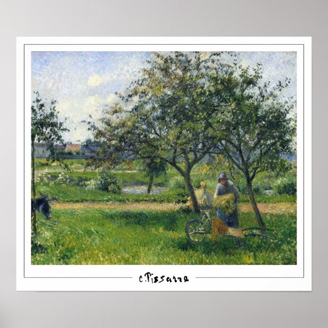 Camille Pissarro Zedign Art Poster #321-2 (Framsidan)